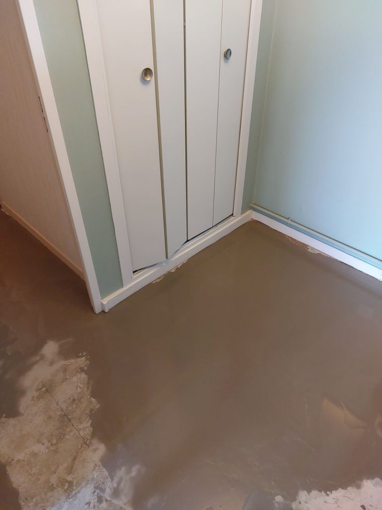 PVC Application ragréage 2