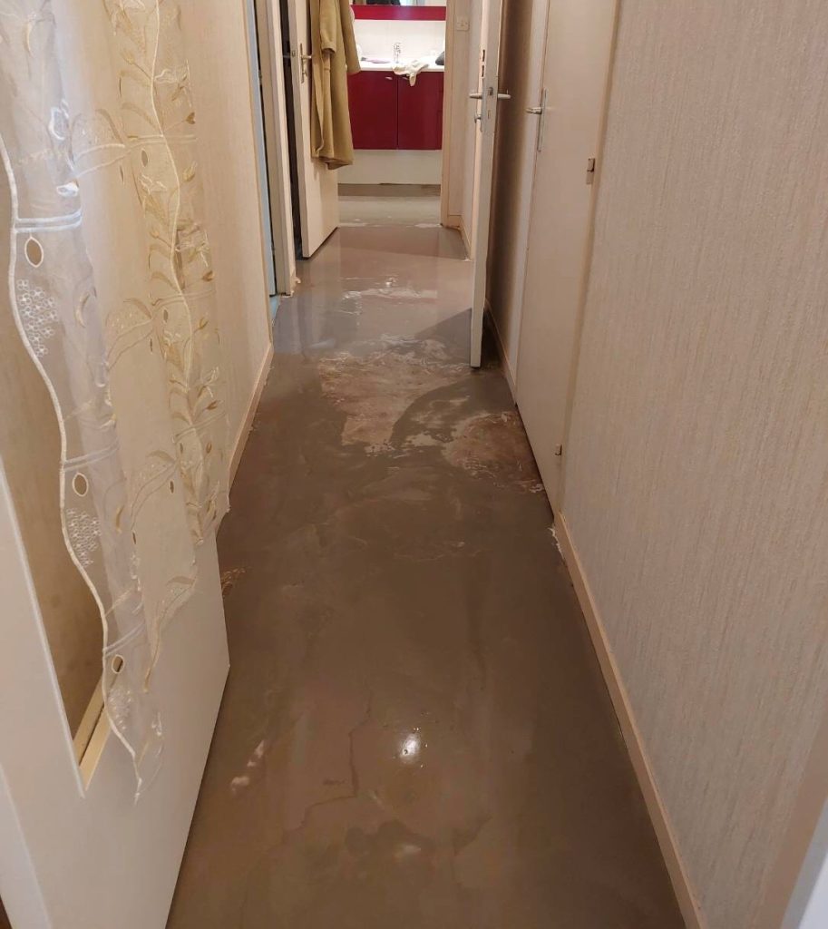 PVC Application ragréage